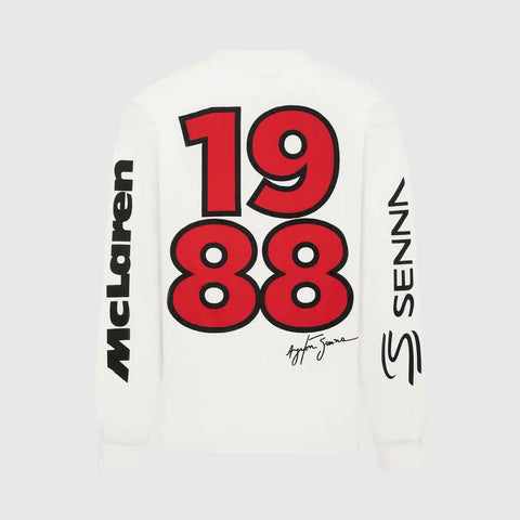 F1 Tech Collection – Ayrton Senna x Mclaren Long Sleeve T-shirt