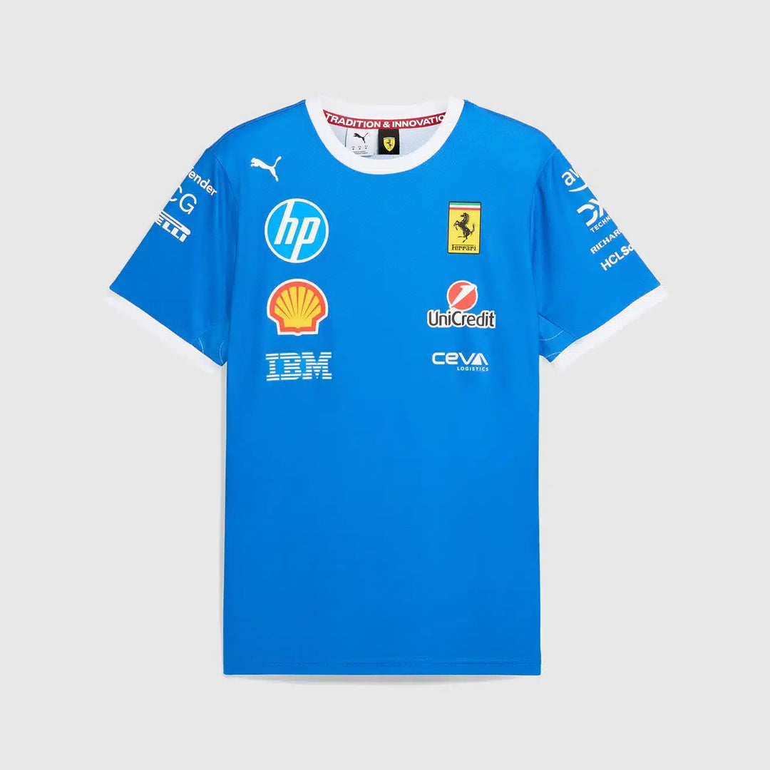 Scuderia Ferrari 2025 Monza Italian GP Team T-Shirt Special Edition