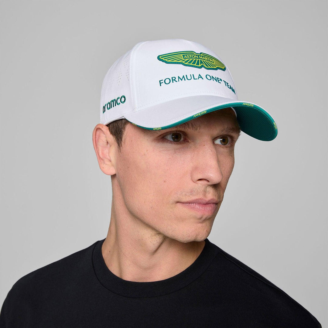 Aston Martin F1 Team 2025 Team Cap - White