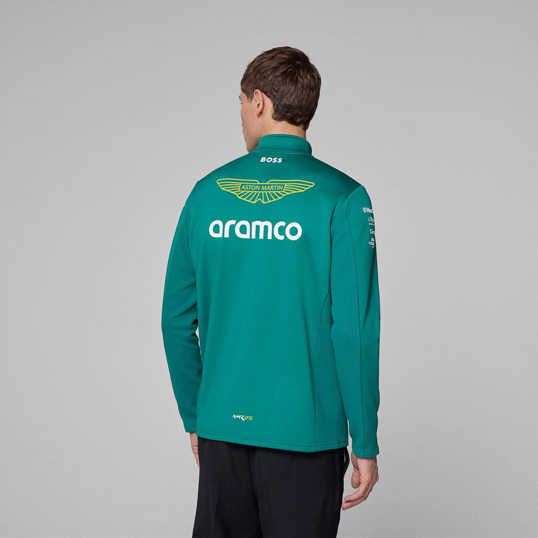 Aston Martin F1 Team 2025 Team 1/4 Zip Sweater