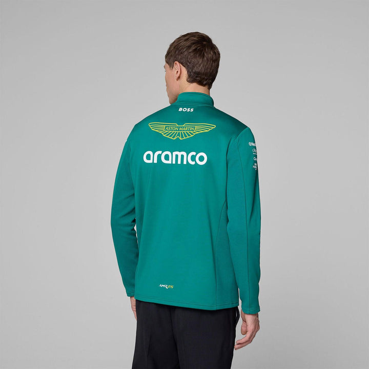 Aston Martin F1 Team 2025 Team 1/4 Zip Sweater