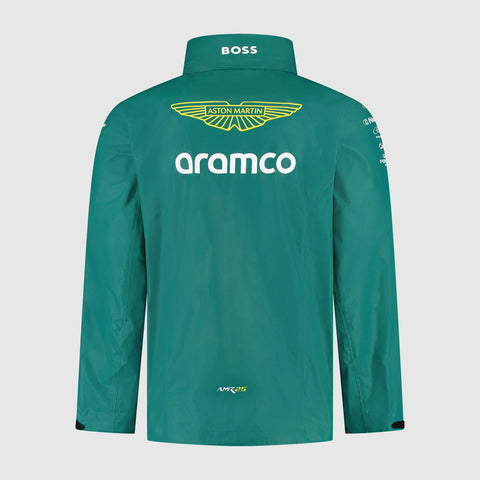 Aston Martin F1 Team 2025 Team Rain Jacket