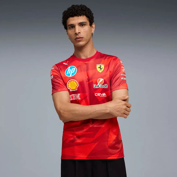 Scuderia Ferrari 2025 Las Vegas GP Team T-Shirt Special Edition
