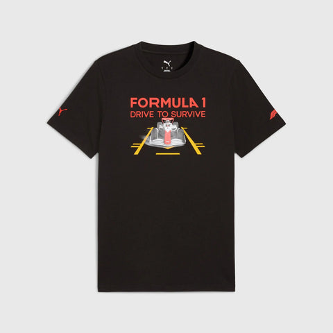 F1 Collection PUMA F1® Drive to survive Relaxed Graphic T-shirt - Black