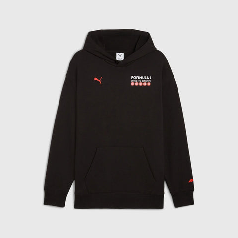 F1 Collection PUMA F1® Drive to survive Relaxed Hoodie - Black