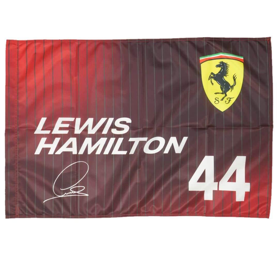 Scuderia Ferrari – 2025 Lewis Hamilton Flag – Driven By