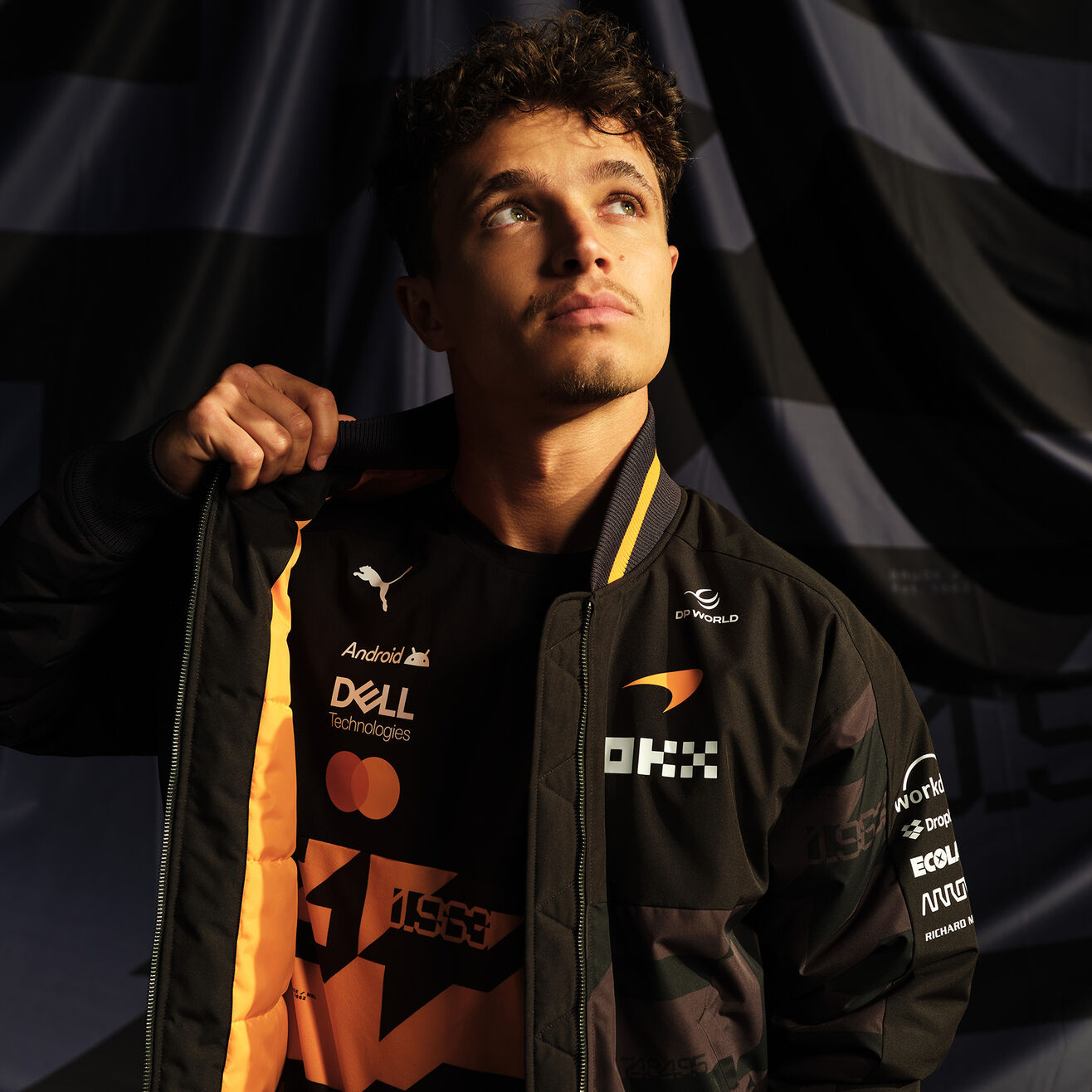 Mclaren F1 Team 2026 Special Edition 1000TH GP Bomber Jacket