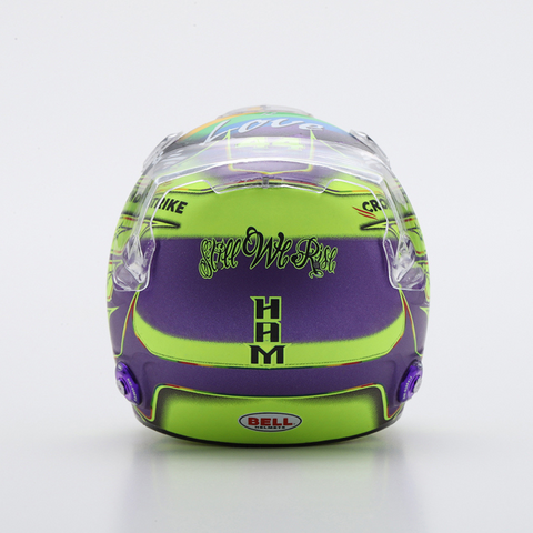 Lewis Hamilton - Mercedes AMG F1 Spanish GP 2024 LOVE Helmet Special Edition - 1/5 Proportion Spark Mini Helmet