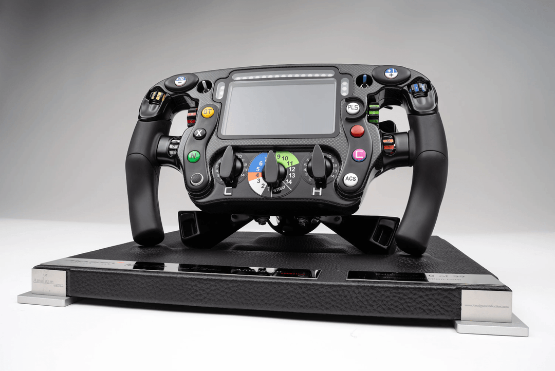 MCLAREN MCL60 STEERING WHEEL 1:1 SCALE - Amalgam Collection