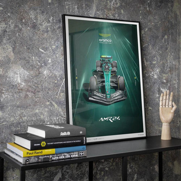 Aston Martin Aramco Formula One® Team - AMR24 - Hyper-Focus - 2024 Poster