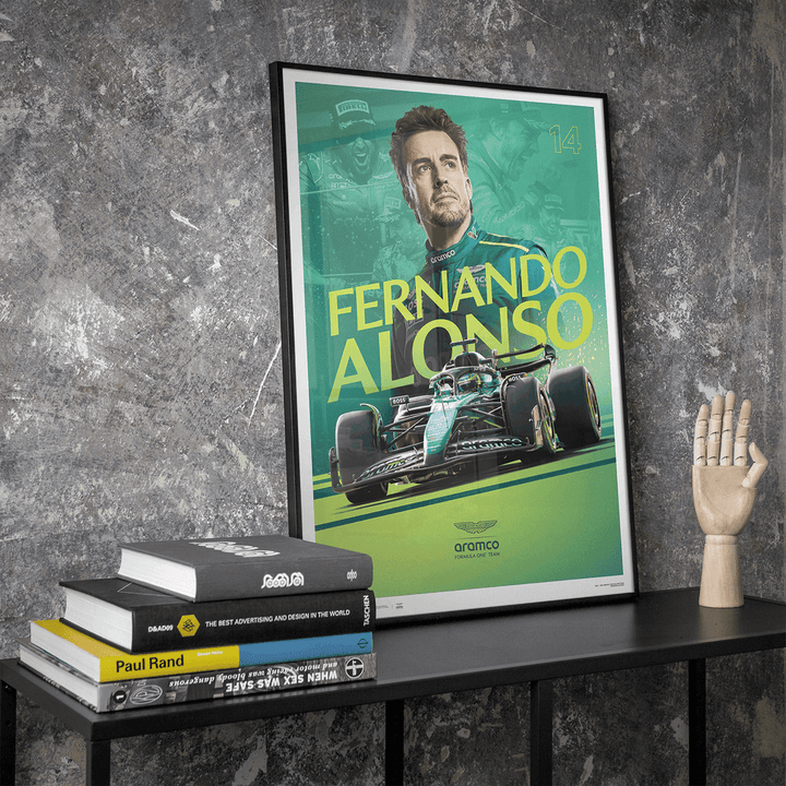 Aston Martin Aramco Formula One® Team - Fernando Alonso - 2024 Poster