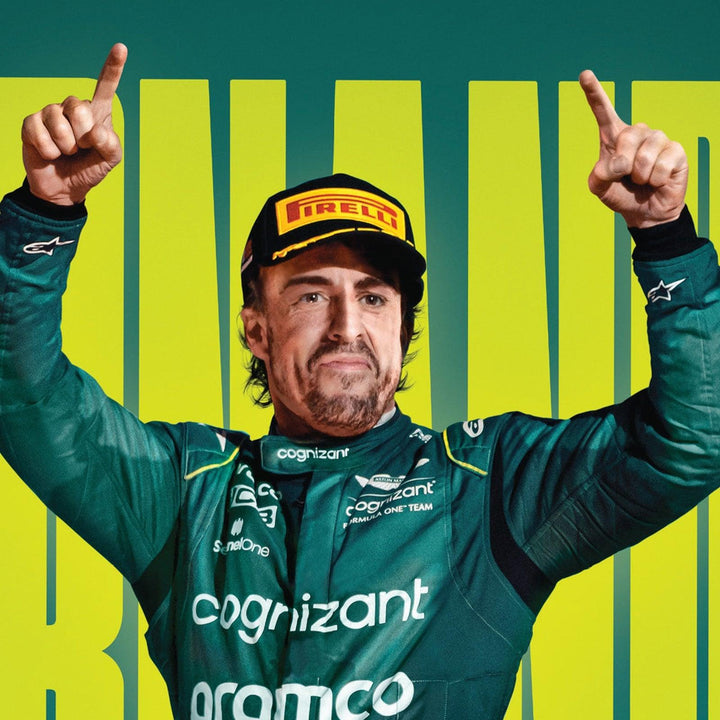 Aston Martin Aramco Cognizant Formula One™ Team - Fernando Alonso - 2023 Automobilist Poster