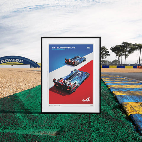 Alpine - A424 - 24 Heures du Mans - 2024 Poster