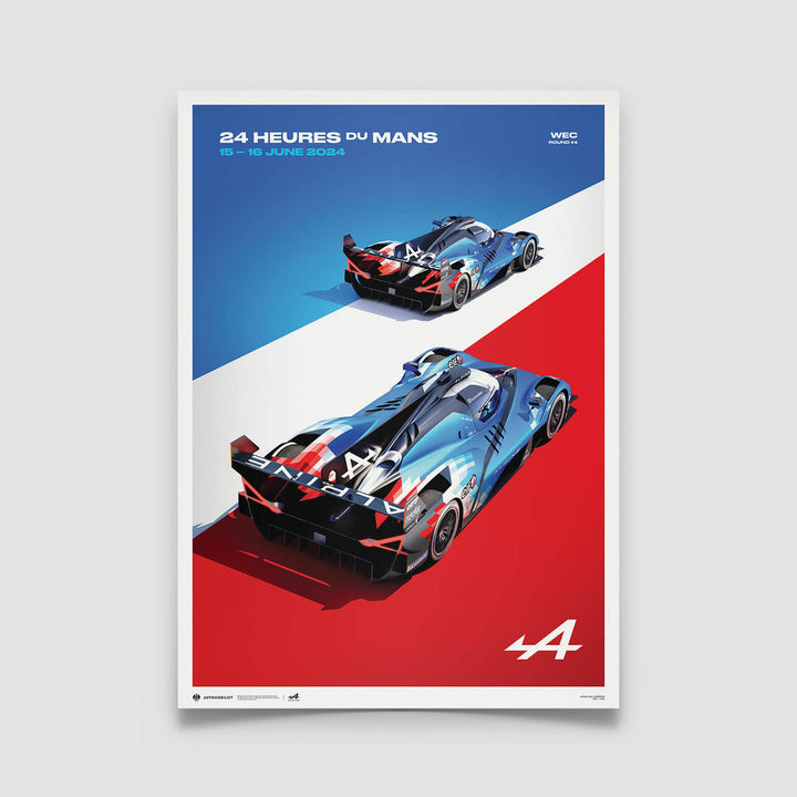 Alpine - A424 - 24 Heures du Mans - 2024 Poster
