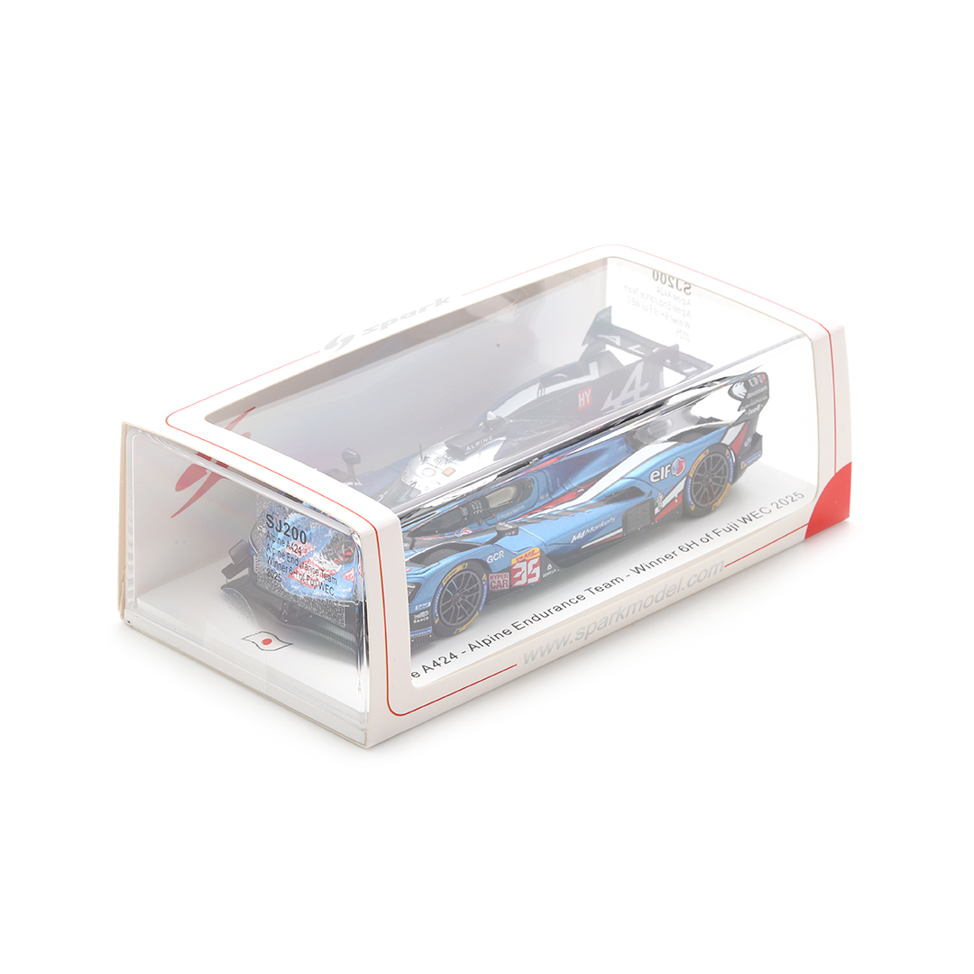 Alpine A424 No.35 Endurance Team  Winner 6H of Fuji WEC 2025 - Spark Model Car