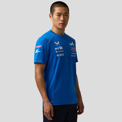 Alpine Racing F1 2026 Men's  T-Shirt - Lapis Blue