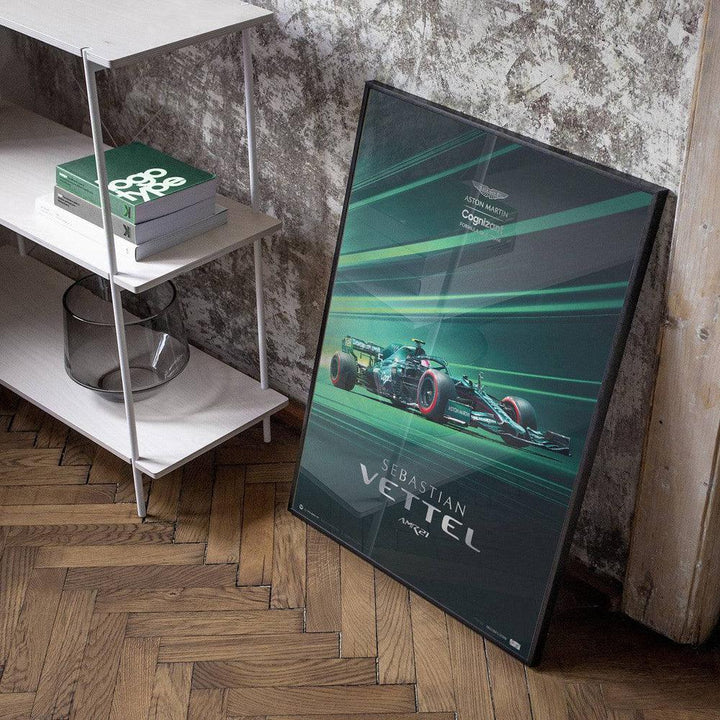 Aston Martin Cognizant Formula One™ Team - Sebastian Vettel - 2021 Automobilist Poster