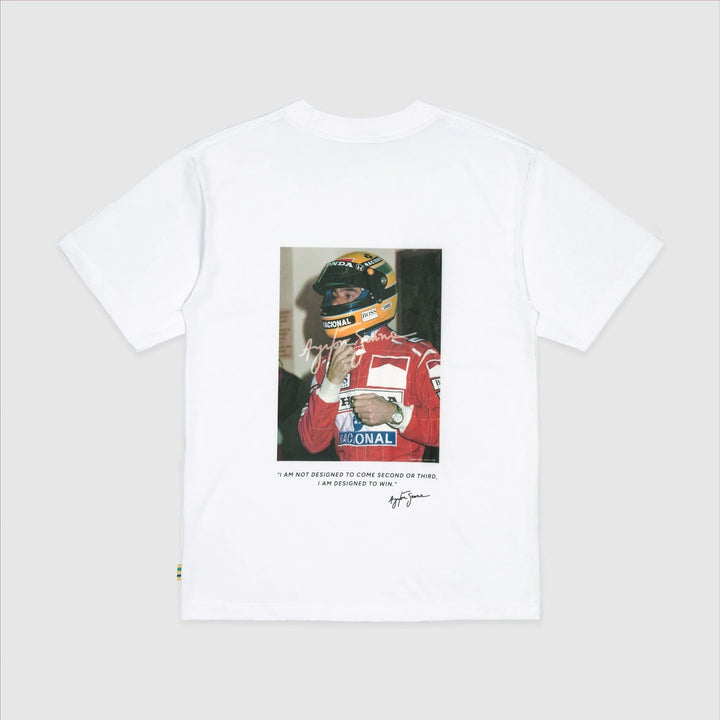TAG HEUER X SENNA OVERSIZE 88 TEE - White