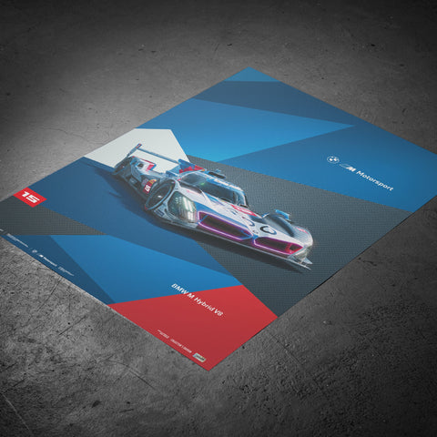 BMW M Hybrid V8 - World Endurance Championship - 2024 Collector’s Edition Poster