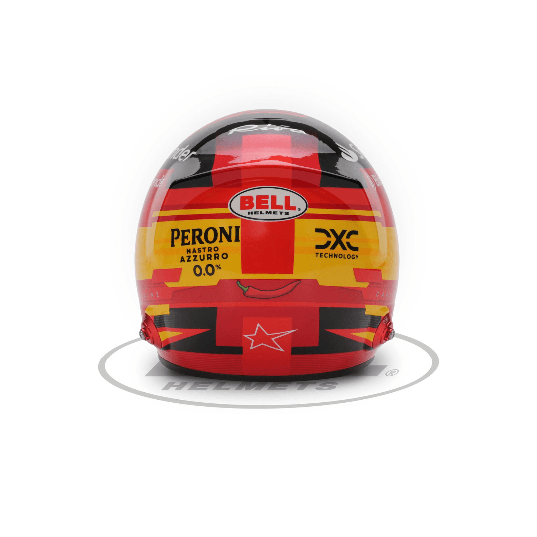 Carlos Sainz 2024 Scuderia Ferrari Helmet Carlos Sainz 2024 Scuderia Ferrari Helmet