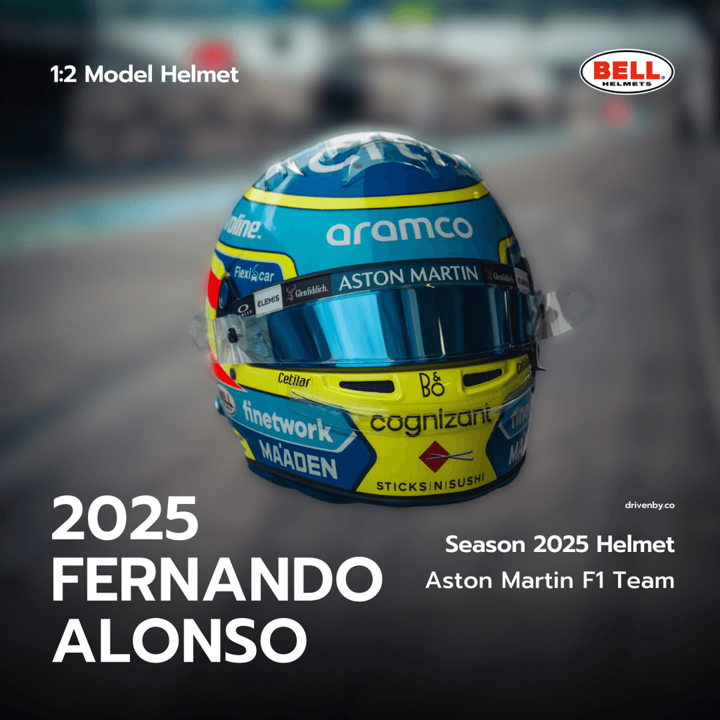 bell alonso helmet Fernando Alonso Helmet Season 2025 Aston Martin Racing