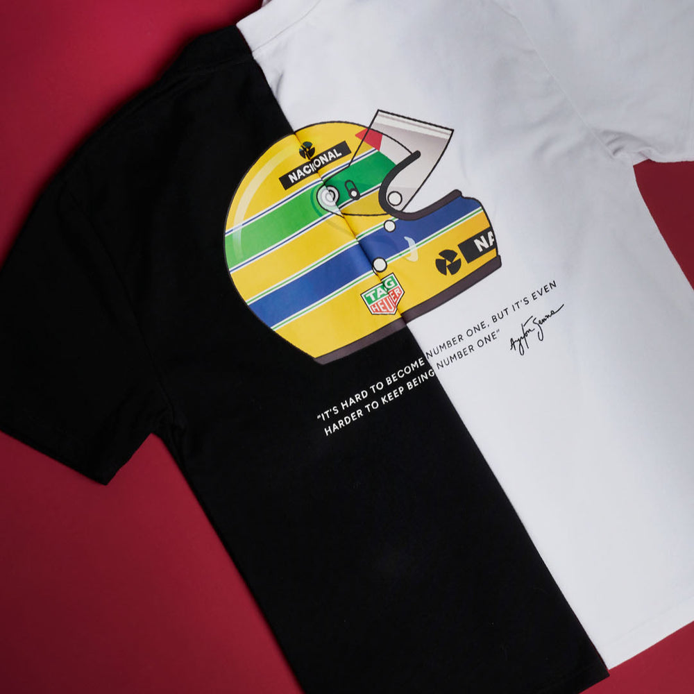 TAG Heuer x Senna Oversize Badge Tee (White)