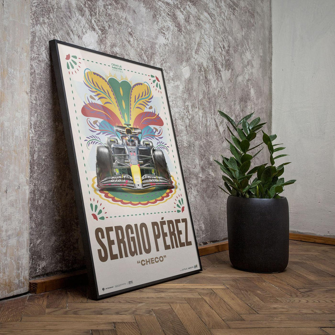 Oracle Red Bull Racing - Sergio "Checo" Pérez 2024 | Mexican Grand Prix Poster | Limited Poster