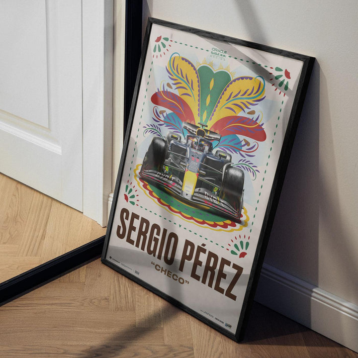 Oracle Red Bull Racing - Sergio "Checo" Pérez 2024 | Mexican Grand Prix Poster | Limited Poster