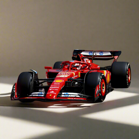 Scuderia Ferrari SF-24 Monaco GP 2024 Charles Leclerc Winner P1 - Looksmart F1 Model Car