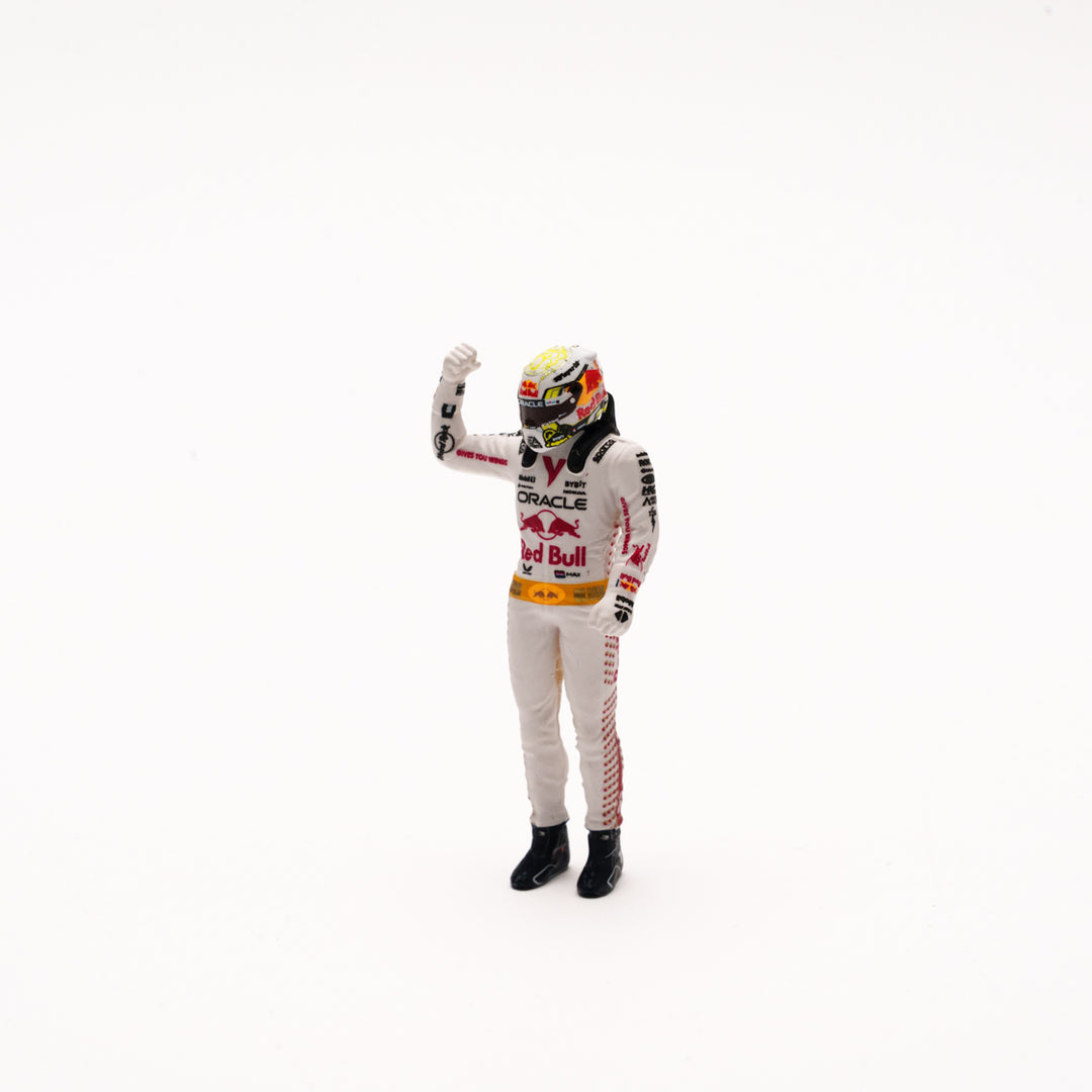 Max Verstappen Red Bull RB19 Winner Vegas GP 2023 With Figurine &amp; Pitboards 1:43 Minichamps Model Car