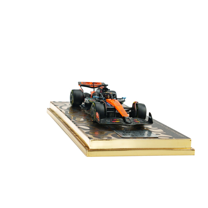 Lando Norris World Champion McLaren MCL39 - Test Abu Dhabi  - 1:64 Minichamps Model Car (Event Special Edition)