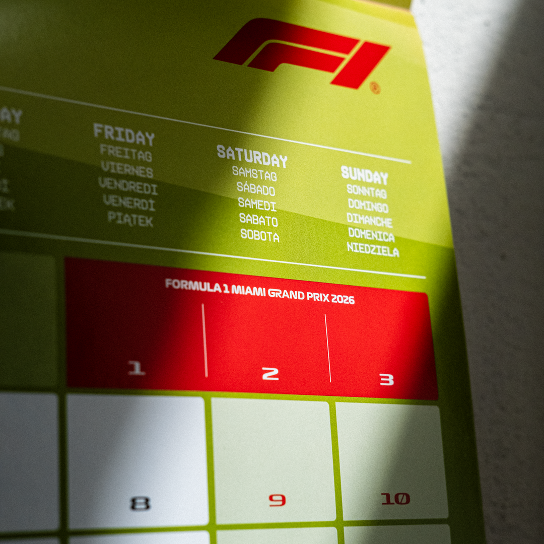 2026 Formula 1® Official Calendar - Automobilist