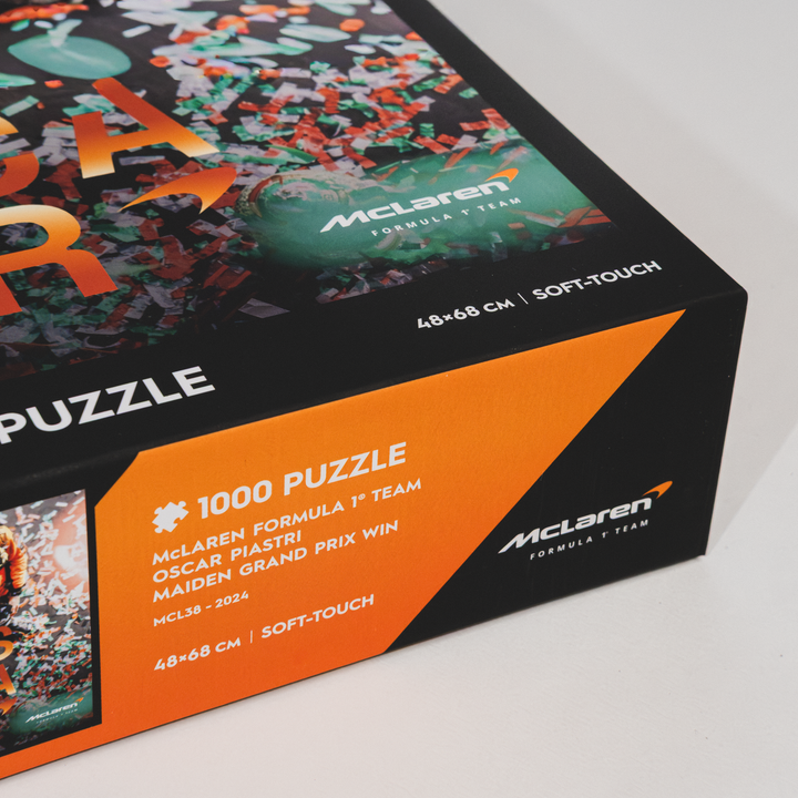 Oscar Piastri Puzzle 2024 Maiden Grand Prix Win Hungary 1000 pcs McLaren Formula 1 Team - Automobilist