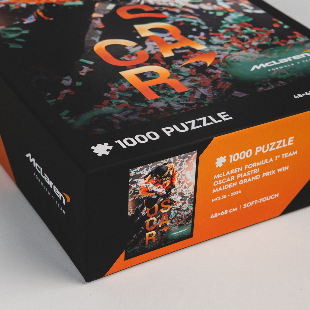 Oscar Piastri Puzzle 2024 Maiden Grand Prix Win Hungary 1000 pcs McLaren Formula 1 Team - Automobilist