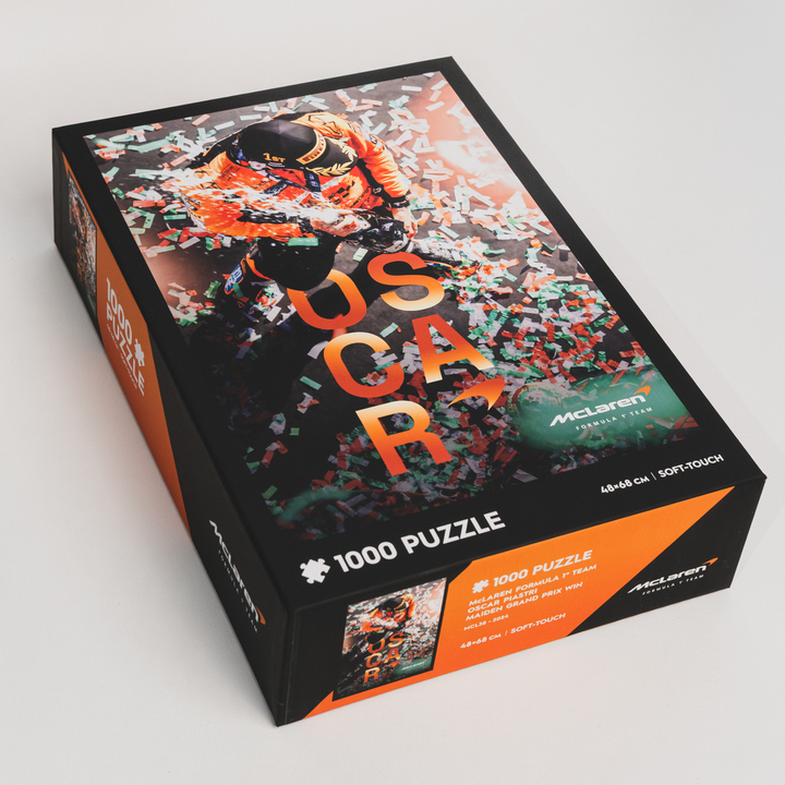 Oscar Piastri Puzzle 2024 Maiden Grand Prix Win Hungary 1000 pcs McLaren Formula 1 Team - Automobilist