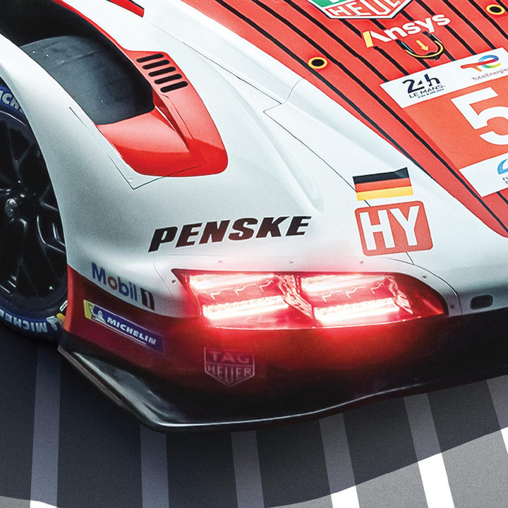 Porsche 963 | 24h of Le Mans 2025 | Official Automobilist Poster