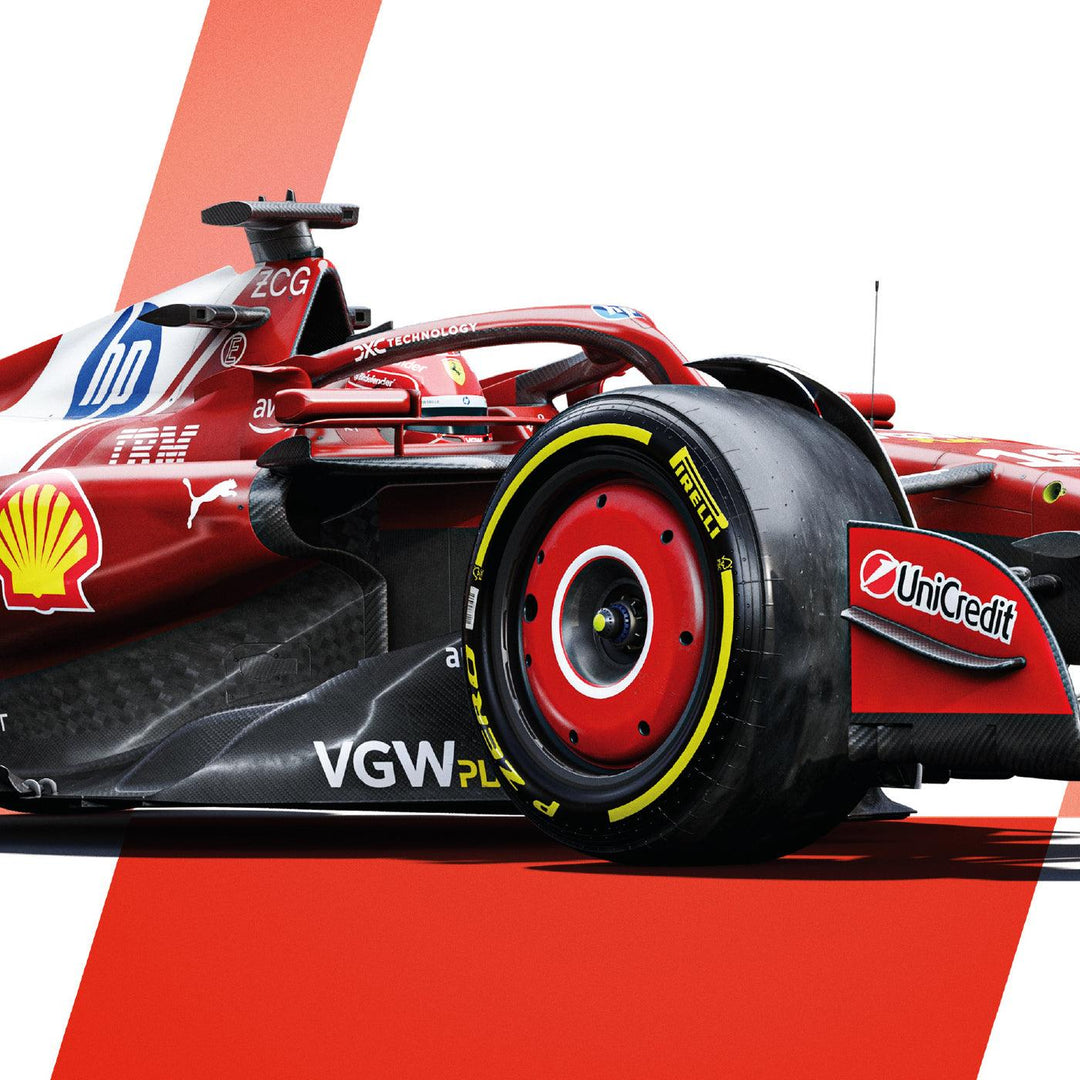 Charles Leclerc | Ferrari SF-25 | Homage to Monaco | Automobilist Poster