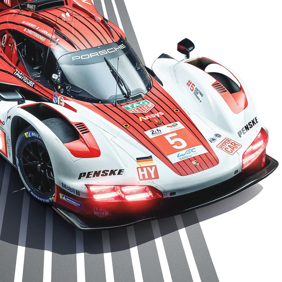 Porsche 963 | 24h of Le Mans 2025 | Official Automobilist Poster