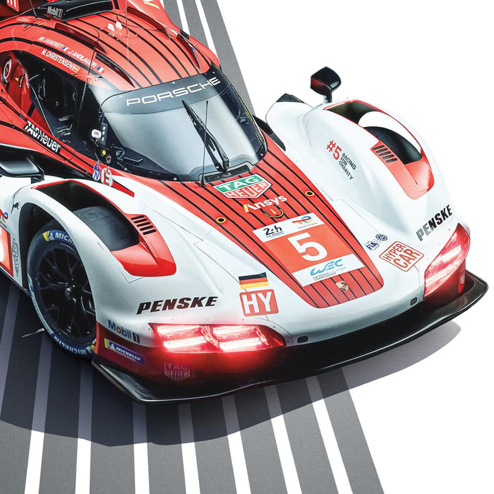 Porsche 963 | 24h of Le Mans 2025 | Official Automobilist Poster