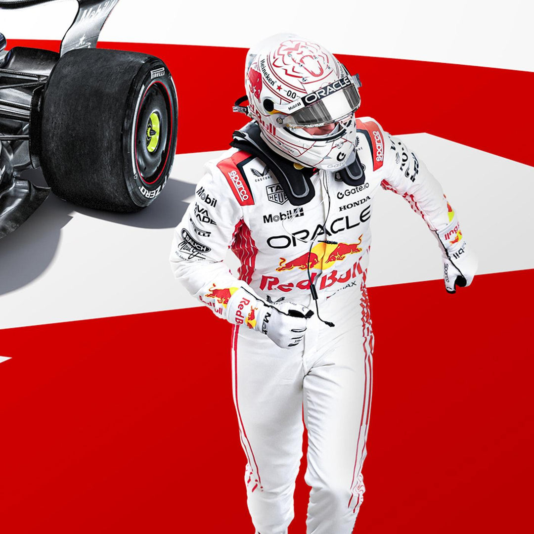 Max Verstappen | 2025 Oracle Red Bull Racing | Japanese GP Special Livery | Automobilist Poster