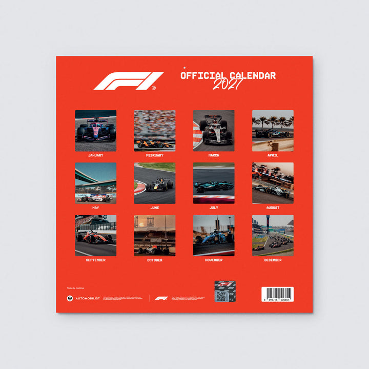 Formula 1® - Official Calendar - 2027