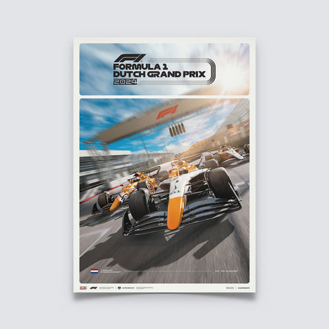 FORMULA 1 DUTCH GRAND PRIX 2024 Poster