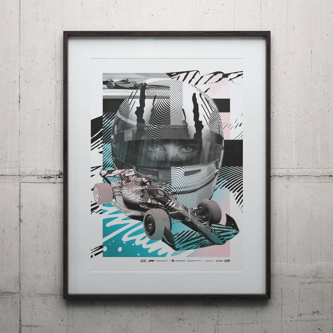 Formula 1® Print Store Artist Series - Miami Edition - 2ALAS Poster - Black Poster