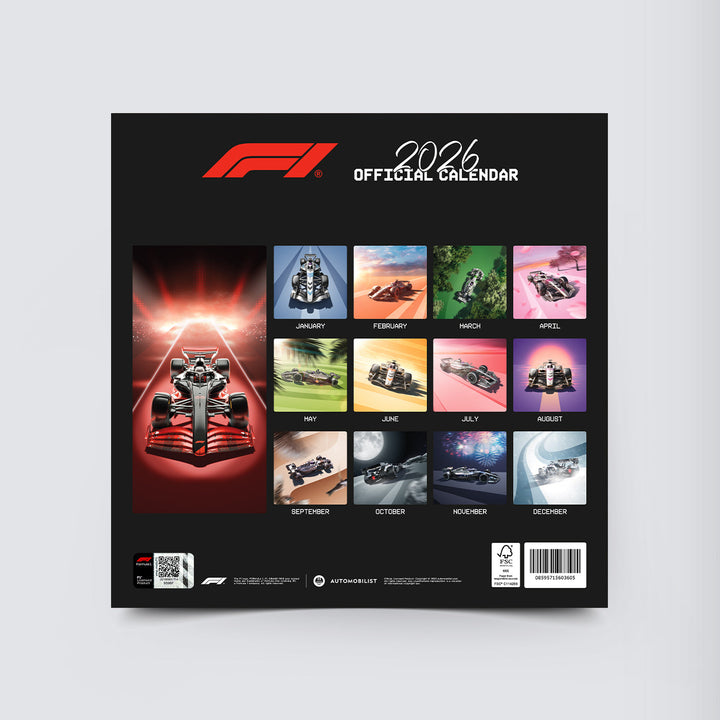 2026 Formula 1® Official Calendar - Automobilist