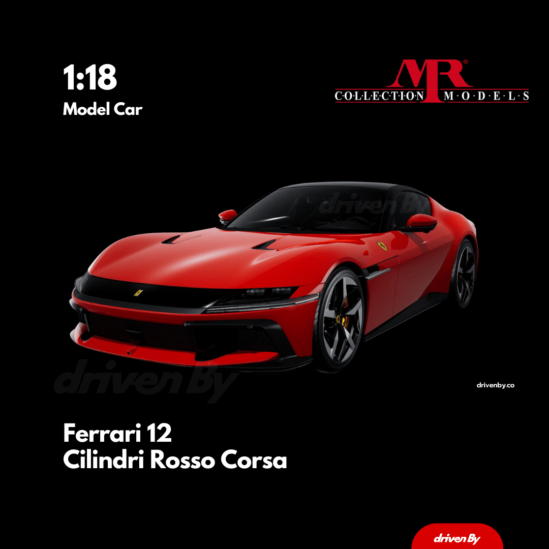 Ferrari 12 Cilindri 1:18 Model Car - MR Collection (7 colours available)
