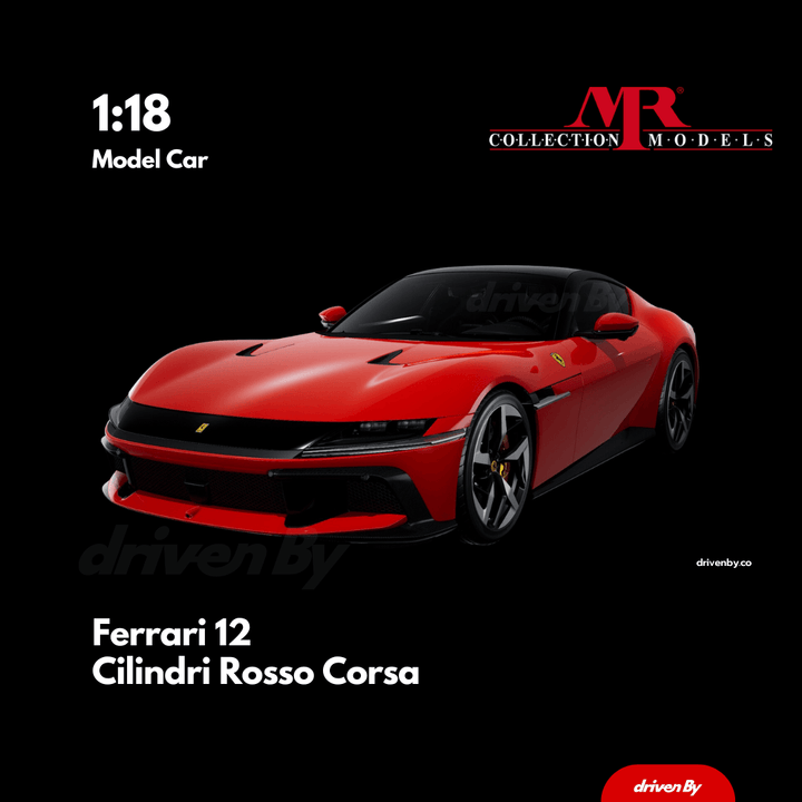 Ferrari 12 Cilindri 1:18 Model Car - MR Collection (7 colours available)