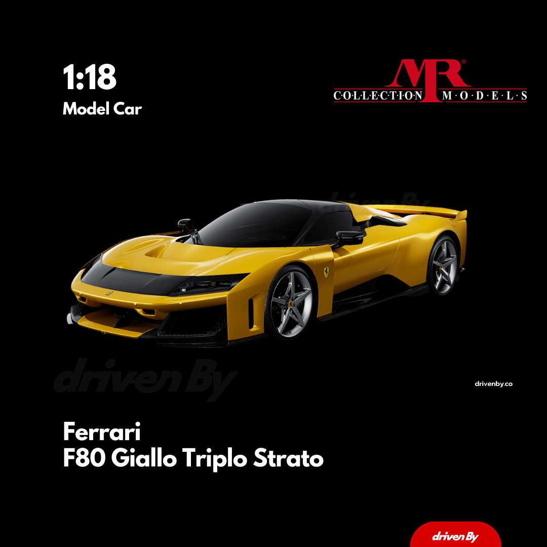 Ferrari F80 1:18 Model Car - MR Collection (7 colours available)