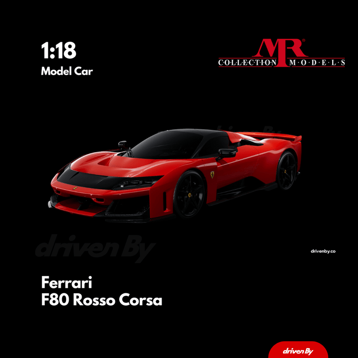 Ferrari F80 1:18 Model Car - MR Collection (7 colours available)