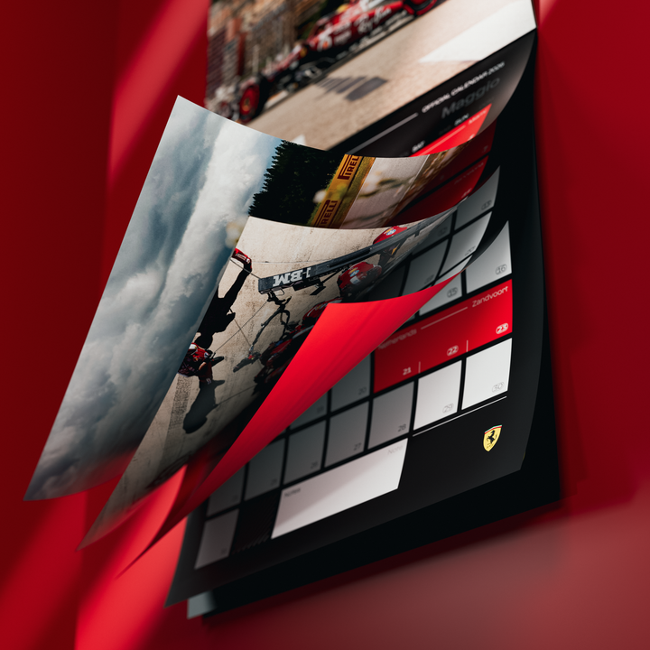 Ferrari Official 2026 Scuderia Ferrari HP Wall Calendar - Automobilist