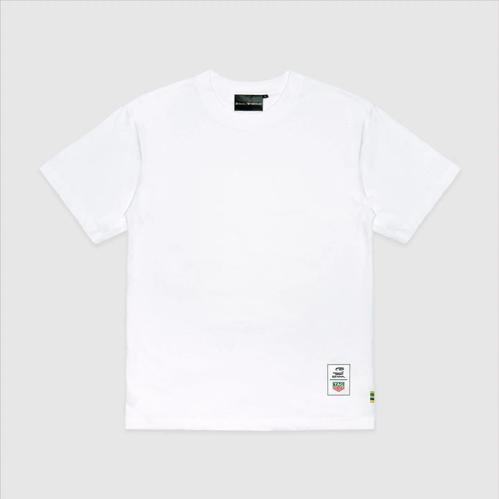 TAG HEUER X SENNA OVERSIZE 88 TEE - White